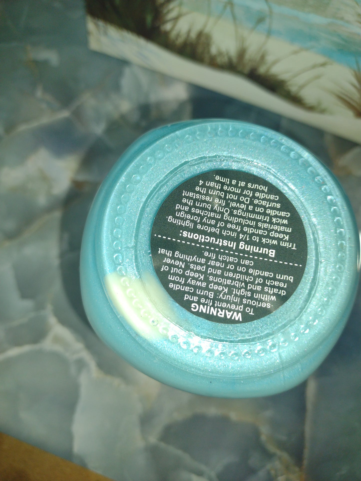 Caribbean Dreamscape 16 oz glass candle