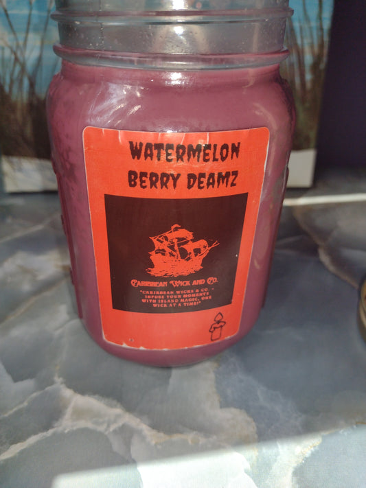 Watermelon Berry Dreams 16 oz candle